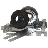 Pillow Block Bearing Kit, 2-15/16", Vertical, Galv